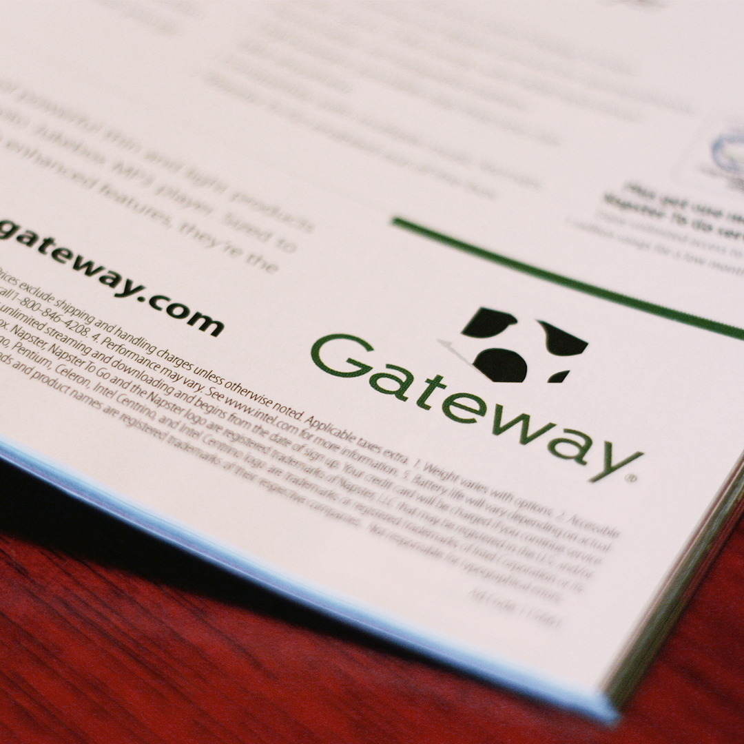 Gateway Logo - Print Ad